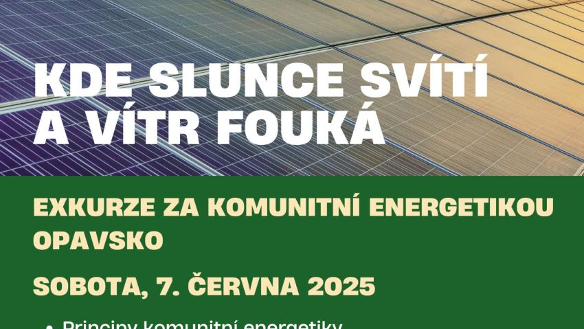 Exkurze za komunitní energetikou Opavsko